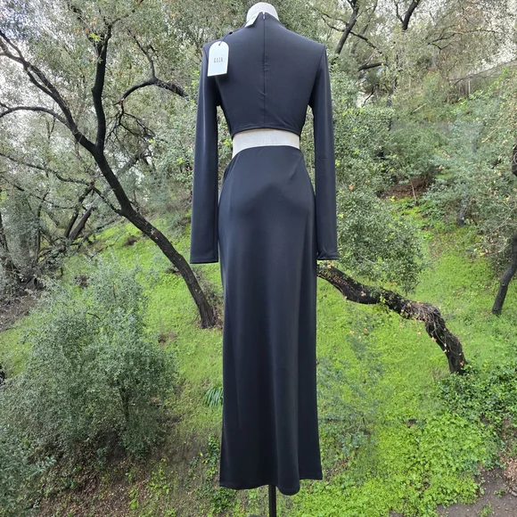 NWT $148 CULT GAIA X GAP LIMITED EDITION COLAB CUTOUT DRESS IN BLACK SIZE S - Picture 6 of 9